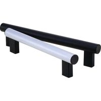 鍋屋バイテック会社 アルミチューブラ取っ手 UEF UEFー30ー200ーBKーP 1個（直送品）