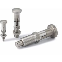 鍋屋バイテック会社 インデックスプランジャ ロック機構つき PLYSーSーA4 PLYSー6ー9ーSーA4 1個（直送品）