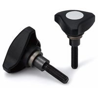 鍋屋バイテック会社 トルクコントロールノブ・スリーロブタイプ KTCLM KTCLMー63ーM8ー40ー3.2 1個（直送品）