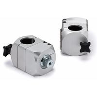 角度調整・固定部品|ボールジョイント(めねじ1つ穴)・丸パイプ取りつけ DFKFーPB DFKFー60ーM8ーPBー34 1個（直送品）