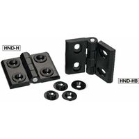 鍋屋バイテック会社 ピッチアジャスタダブルヒンジ HND HNDー76ー60ーHBーBKーP 1個（直送品）