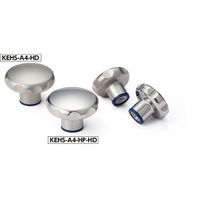 ステンレスハンドノブ ー ハイジェニックデザイン KEHSーMーA4ーHD KEHSー50ーM10ーA4ーHPーHD 1個（直送品）