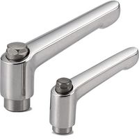 鍋屋バイテック会社 クランプレバー(めねじ・オールステンレス製) LDFSーASーHP LDFSー10ーASーHP 1個（直送品）