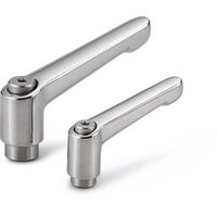 鍋屋バイテック会社 クランプレバー(めねじ・オールステンレス製) LDFSーNIーHP LDFSー8BーNIーHP 1個（直送品）