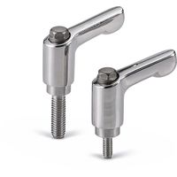 鍋屋バイテック会社 ミニクランプレバー(おねじ・オールステンレス製) LDCMSーASーHP LDCMSー5ー32ーASーHP 1個（直送品）