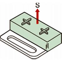 アサ電子工業 高精度位置決め用マグベース AG003/AG003H AG003H 1セット(6個)（直送品）