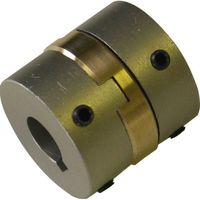 アサ電子工業 オルダムカップリング(セットスクリュータイプ) APJ APJ26ー6.35ー8 1個（直送品）