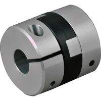 アサ電子工業 大径対応オルダムカップリング(クランプタイプ) FJU FJU55ー20ー22 1個（直送品）