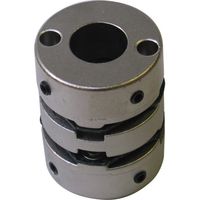 アサ電子工業 ディスク型カップリング Mシリーズ(ダブルディスク・セットスクリュータイプ) ML ML25Cー6ー10 1個（直送品）