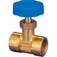 ニードルバルブ|ニューバリューシリーズ ニードルストップバルブ(黄銅製・1MPa) DSー11・DSー31 DSー31BーR（直送品）