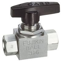 フジキン ボールバルブ|スーパーミニボールバルブ FUBV FUBVー915ー9.52 1個（直送品）
