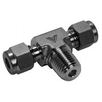 フジキン ニューVーLok継手|ティーエスユニオン(R:ISOテーパーおねじ) VUWTSー□ VUWTSー12.7DーV 1個（直送品）