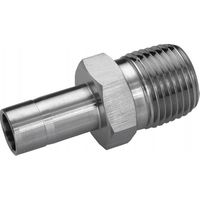 フジキン ニューVーLok継手|チューブアダプター(NPT:NPTおねじ) VUWーAー□N VUWーAー6.35ANーV 1セット(4個)（直送品）