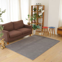 スミノエ コンシェルジュ オーダーラグ ウールレックス 1250×1150mm グレー AS-WR39-GY125115 1枚（直送品）