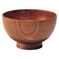尾崎商店 木製汁椀 大和型 総拭漆 0534 1セット(10個)（直送品）