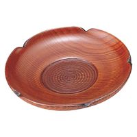 尾崎商店 木製 4.0茶托 梅型 0525 1セット(10個)（直送品）