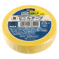 【ビニールテープ】 ビニルテープ No.21 黄 幅19mm×長さ20m J2522 ニトムズ 1巻