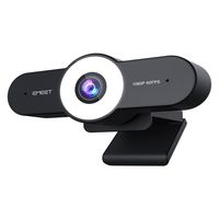 WEBカメラ 1080p 60fp フィルライト付きノイズキャンセリングマイク搭載 SmartCam C970L EMEET