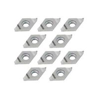 東洋アソシエイツ (汎用・アルミ・銅)超硬菱形チップ 10個入 64-5179-38 1個(10個)（直送品）