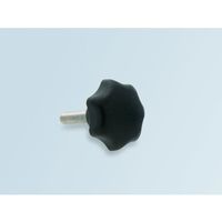 アズワン セブンロブノブ(雄ねじ) M10×45 64-9057-88 1個（直送品）