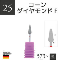 BEAUTY NAILER 573 コーンダイヤモンドF 111223 1個（直送品）