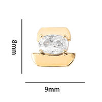 ＳＯＮＡＩＬ×ＭＥＧ メタルサンド　オーバルビジュー　ゴールド　120947 1個（直送品）