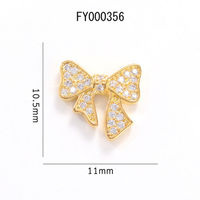 SONAIL ワイドリボン スタンドアウト ビジューパーツ ゴールド 126349 1個（直送品）