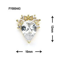 ＳＯＮＡＩＬ　ＰＬＵＳ　Ｌａｐｉｓｒａｖｉセレクト ストロベリー　シャイニング　ストーンパーツ　ゴールド　126616 1個（直送品）