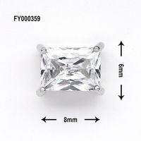 ＳＯＮＡＩＬ レクタングル　ビジューストーン　エレガンス　クリスタルシルバー　129311 1個（直送品）