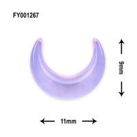 ＳＯＮＡＩＬ ムーン　クリアストーン　パープル　131006 1個（直送品）