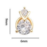 SONAIL×MEG ヴィンテージリングジルコニアビジュー ゴールド 120909 1個（直送品）