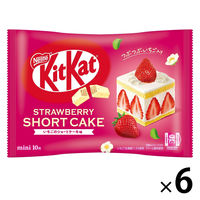 キットカット ミニ いちごのショートケーキ味 10枚入 6袋 ネスレ日本 チョコレート 個包装