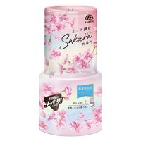 【数量限定】お部屋のスッキーリ 置き型 さくらの香り 400ml 1個 玄関 消臭剤 芳香剤 アース製薬