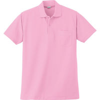 小倉屋 272 半袖ポロシャツ/ピンク-M 272-13-M 1枚（直送品）