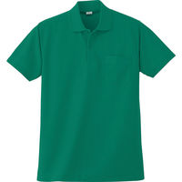 小倉屋 272 半袖ポロシャツ/グリーン-M 272-30-M 1枚（直送品）