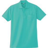 小倉屋 272 半袖ポロシャツ/エメグリーン-EL 1S00272-35-EL 1枚