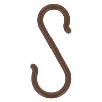 八幡ねじ ポリカーボネートSカン 80mm ブロンズ　1セット(10個)（直送品）