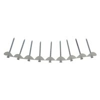 八幡ねじ ポリ傘釘 小袋 白　1セット(20本)（直送品）