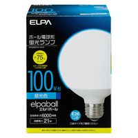 朝日電器 電球形蛍光灯Ｇ形　１００Ｗ形 EFG25ED/21-G101 1個（直送品）