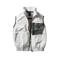 クロダルマ エアセンサー ベスト シルバー ファンバッテリーセット 4L 26879-40-4L-KS100 1SET（直送品）