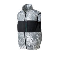 クロダルマ エアセンサー ベスト 迷彩シルバー ファンバッテリーセット LL 26879-400-LL-KS100 1SET（直送品）