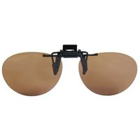クリアー光学 眼鏡専用クリップサングラス 偏光レンズ CU-1V 1個 64-5277-94（直送品）