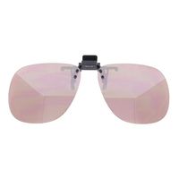 クリアー光学 眼鏡専用クリップサングラス UVカットレンズ CU-14 1個 64-5278-04（直送品）