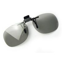 クリアー光学 眼鏡専用クリップサングラス 偏光レンズ 調光レンズ ST-15S 1個 64-5278-20（直送品）