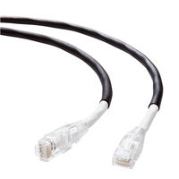 LANケーブル CAT6A 50m 屋外用 PoE++ 対応 高速 ブラック LD-GPAOS/BK50 エレコム 1個