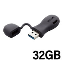 USBメモリ 32GB USB A 一体型 キャップ式 MF-JRU3032G エレコム