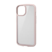 iPhone 14 / 13 用 ケース ハイブリッド カバー 薄型 ピンク PM-A22ATSLFCSPN エレコム 1個（直送品）
