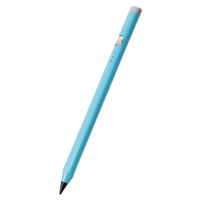 iPad用 タッチペン スタイラスペン 充電式 スリム 握りやすい三角形 ブルー P-TPACAPEN02BU エレコム 1個（直送品）