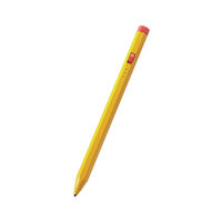タッチペン スタイラスペン 充電式 ペン先1.5mm スリム 六角鉛筆型 イエロー P-TPACSTEN01YL エレコム 1個（直送品）