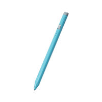 タッチペン スタイラスペン 充電式 ペン先1.5mm 握りやすい三角形 ブルー P-TPACSTEN02BU エレコム 1個（直送品）